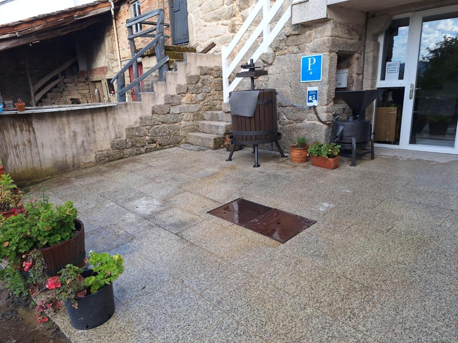 Pension O Corazon Da Ribeira Sacra La Teijeira Bagian luar foto